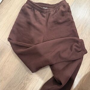 Parke brown joggers / S/M worn once